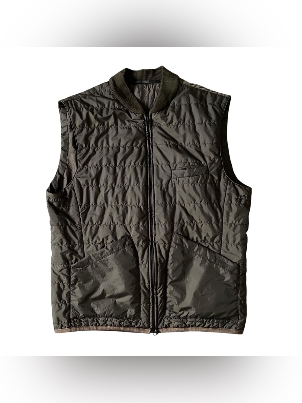HUGO BOSS Nelsen Men's Full Zip Gilet Vest Technical Layer Liner Size 40R